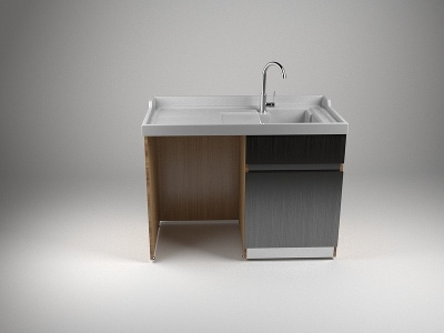 洗浴台3d模型