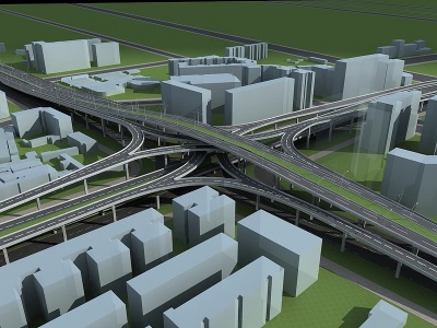 立交桥模型