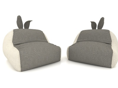 3d现代风格单人沙发模型