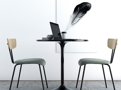 现代餐椅模型3d模型