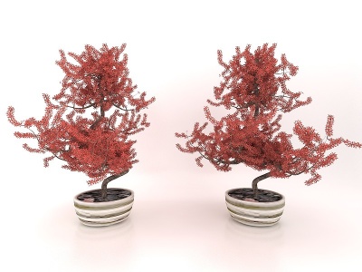 现代风格植物3d模型