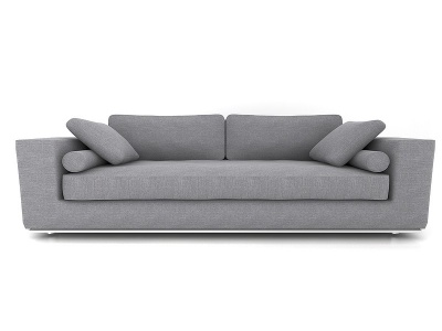 现代风格双人沙发3d模型