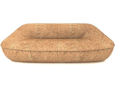 3d现代风格沙发垫模型