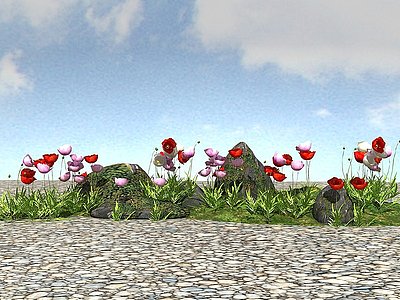 3d景观植物模型模型
