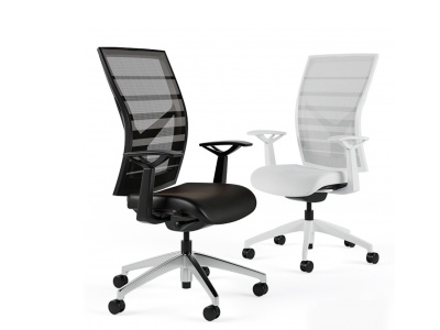现代员工办公椅模型3d模型
