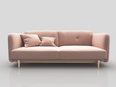 现代风格休闲沙发3d模型