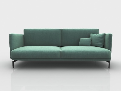 现代风格双人沙发3d模型