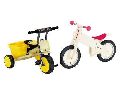 3d儿童玩具自行车模型