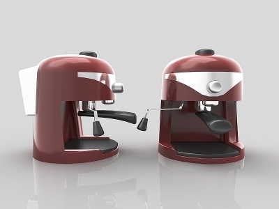 现代风格咖啡机模型