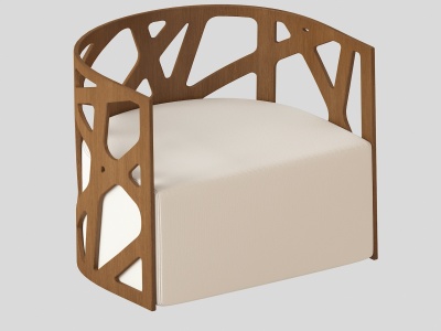 现代休闲椅子模型3d模型
