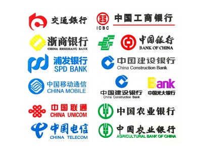 3d现代银行标志商标模型