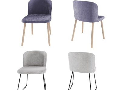 3d现代休闲单人沙发<font class='myIsRed'>单椅餐椅</font>模型