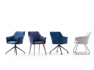 现代椅子组合模型3d模型
