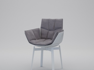 现代简约扶手椅模型3d模型
