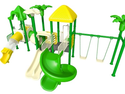 儿童滑梯3d模型