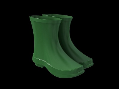 雨靴3d模型