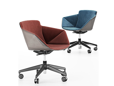 现代办公椅模型3d模型