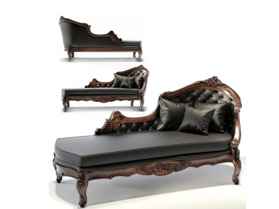 贵妃椅躺椅卧榻模型3d模型