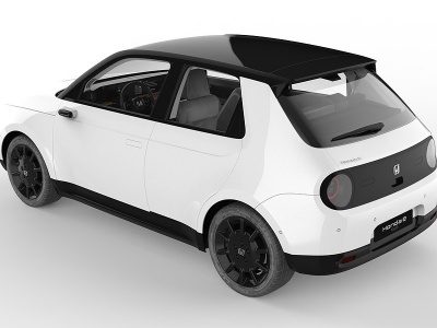 本田E新能源汽车模型3d模型