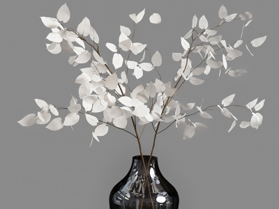 现代花艺花瓶模型3d模型