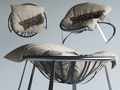3d现代沙发休闲椅子模型
