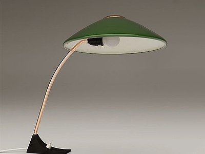 现代台灯床头灯3d模型