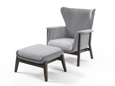 现代休闲沙发椅模型3d模型