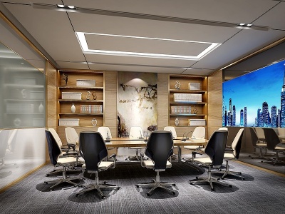 会议室报告厅3d模型