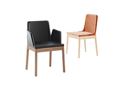 3d<font class='myIsRed'>现代餐椅</font>单椅模型