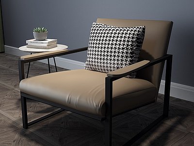 现代休闲桌休闲椅模型3d模型