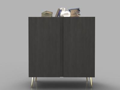 现代风格装饰柜模型3d模型