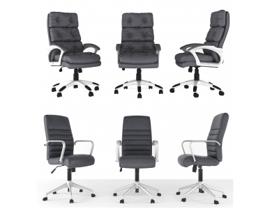 3d现代办公椅老板椅模型
