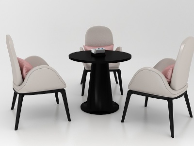 3d现代风格<font class='myIsRed'>餐桌</font>椅模型