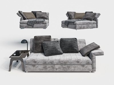 现代组合沙发模型3d模型