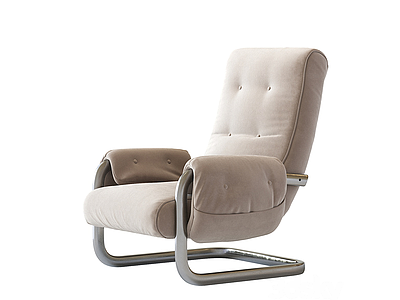 Lounge现代休闲椅模型3d模型