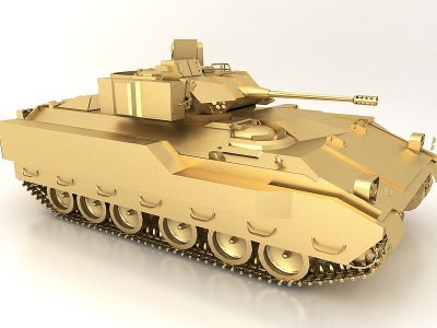 现代风格军事器材3d模型