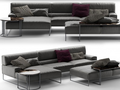 现代沙发组合沙发模型3d模型