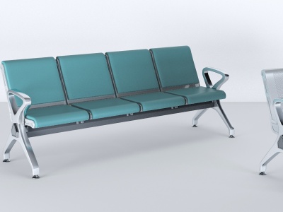 现代公共用座椅椅模型