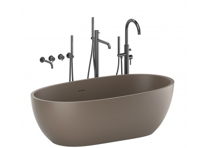 现代浴缸浴盆模型
