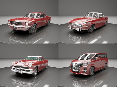 交通工具汽车3d模型