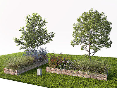 景观植物园艺小品模型3d模型