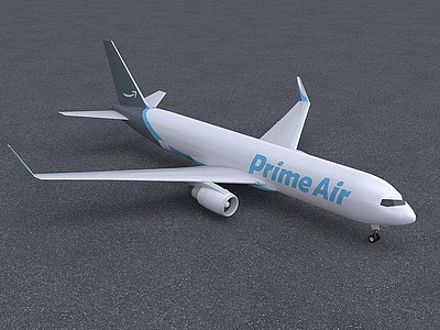 3dPrimeAir波音767货机飞机模型