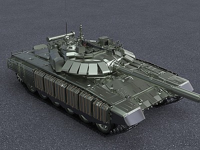 3d苏联T72B<font class='myIsRed'>坦克</font>模型