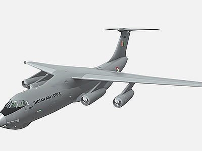 3d运输机军用飞机模型模型