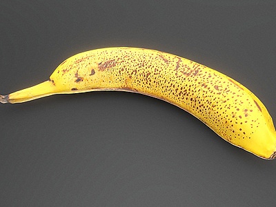 3d水果香蕉模型
