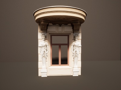 欧式门窗模型