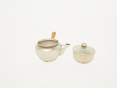 3d煮茶茶壶模型