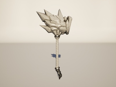 游戏装备武器锤子模型3d模型