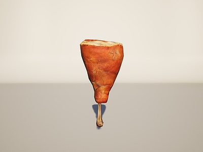 食品肉类大火腿模型3d模型