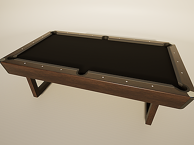 3d台球桌模型